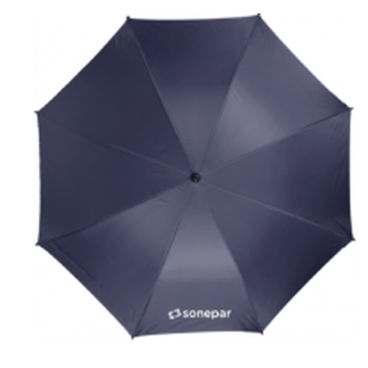 Parapluie bleu logo Sonepar
