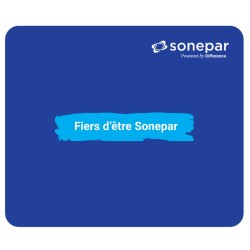 Mouse pad — “Proud to be Sonepar”