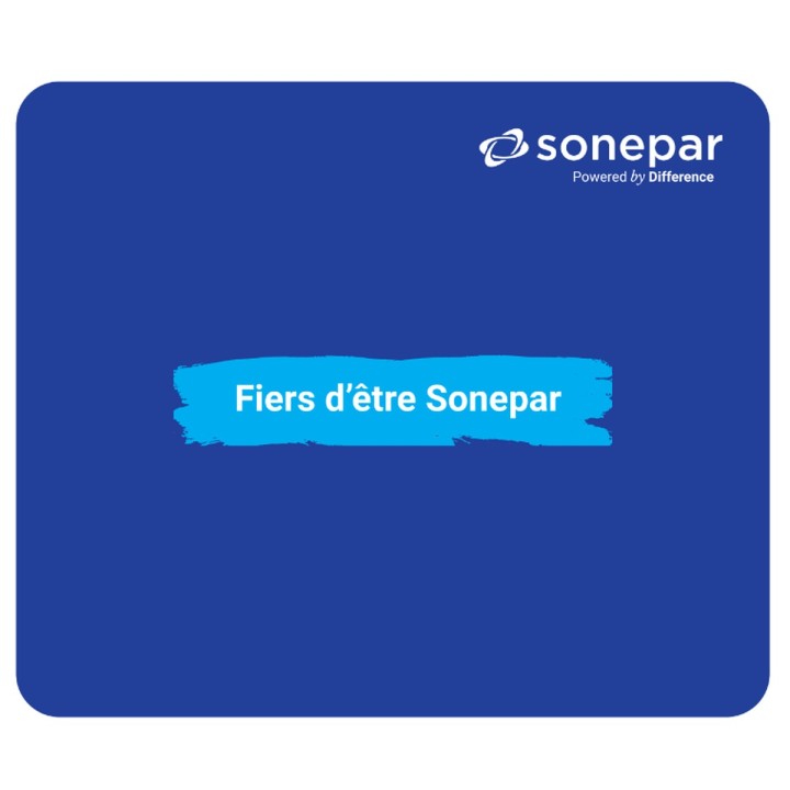 Tapis de souris « Fiers d’être Sonepar »