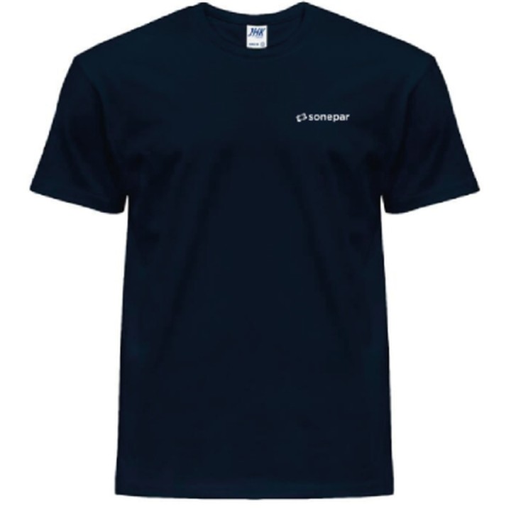 T-shirt bleu marine logo Sonepar